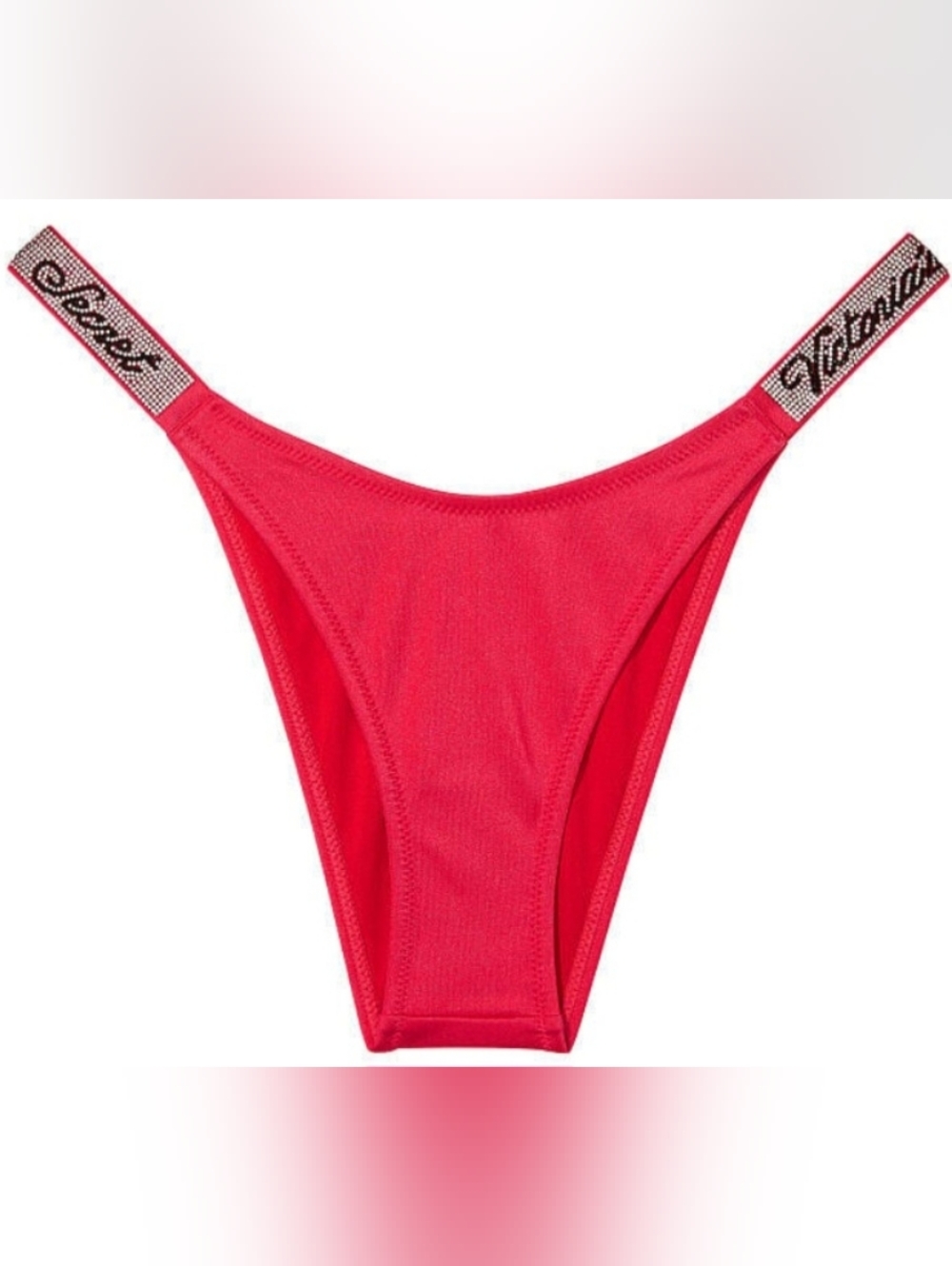 M VS Swim Shine Strap Brazilian Bikini Bottom Tropical Island Getaway